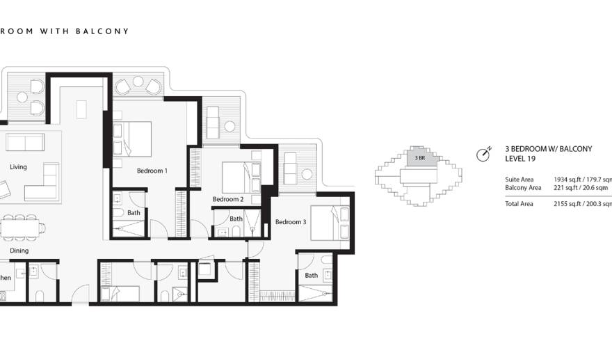 Plans One B Tower