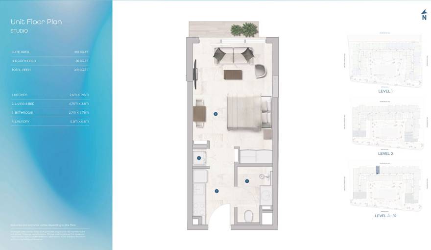 Plans SOLA Residences