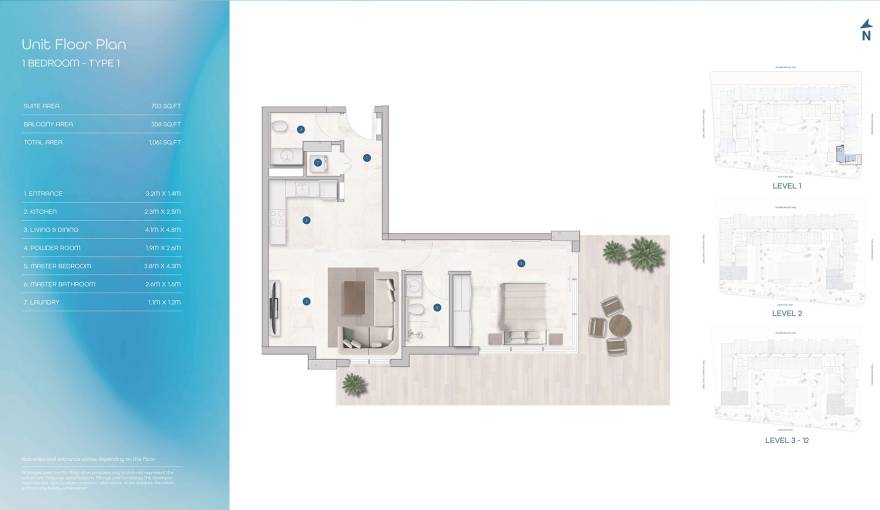 Plans SOLA Residences