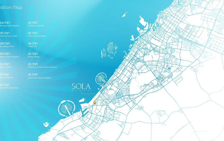 Site plan – SOLA Residences