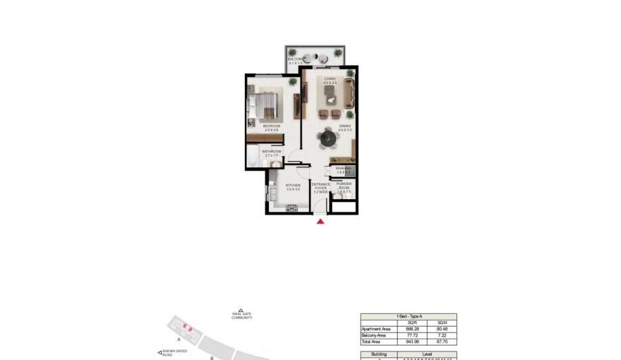 Plans South Garden