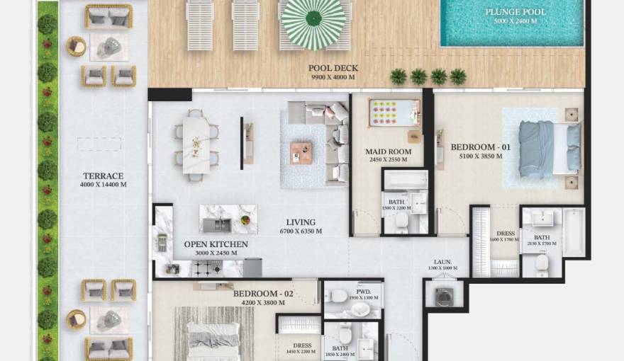 Plans Wellington Ocean