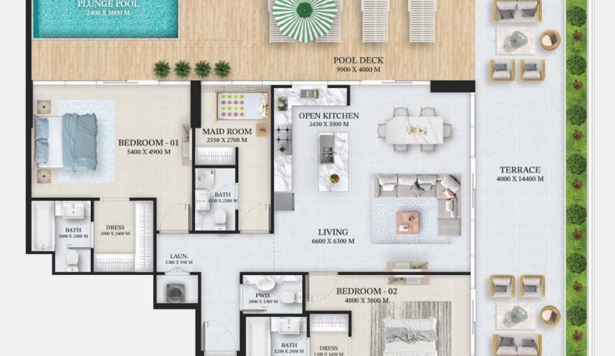 Plans Wellington Ocean