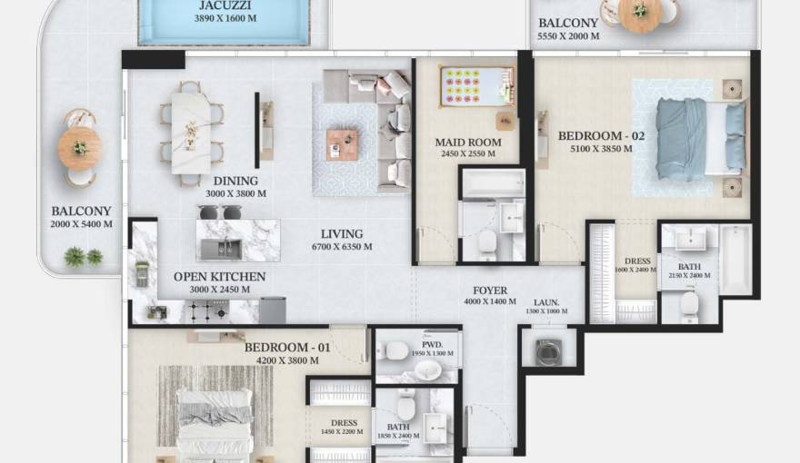 Plans Wellington Ocean
