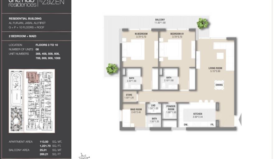 Plans The Hub Residences