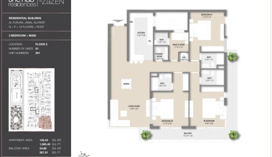 Plans The Hub Residences
