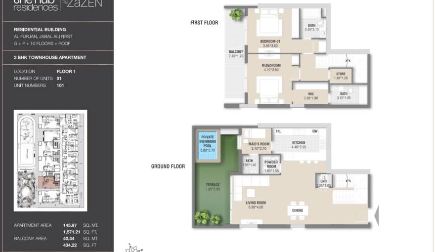 Plans The Hub Residences