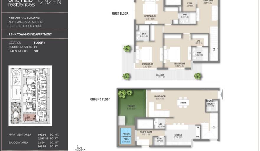 Plans The Hub Residences