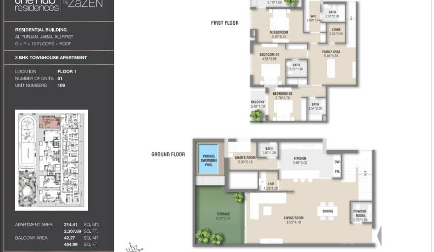 Plans The Hub Residences