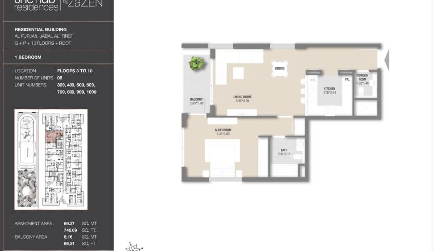 Plans The Hub Residences