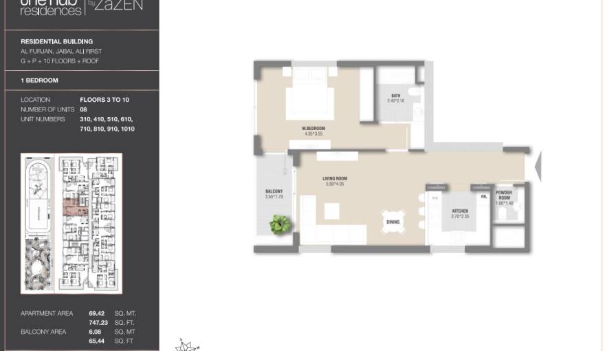 Plans The Hub Residences