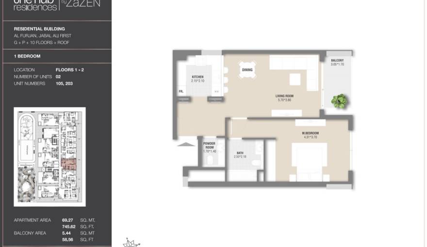 Plans The Hub Residences