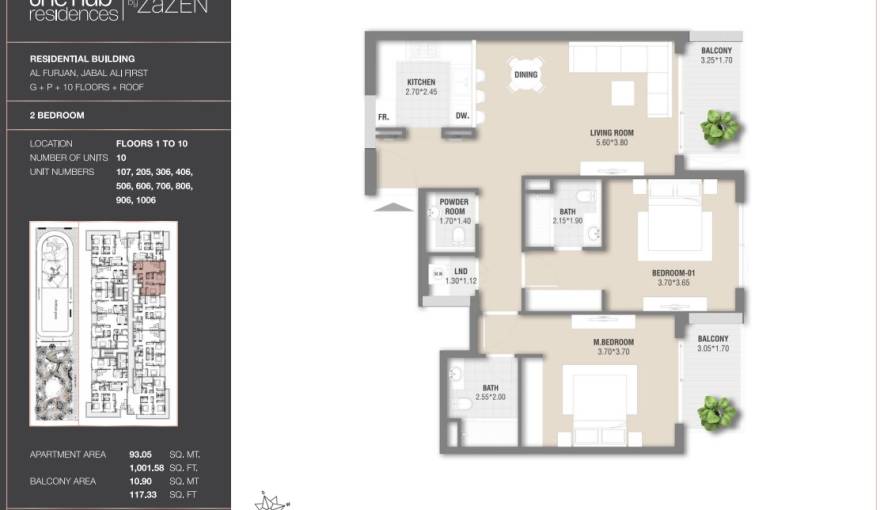 Plans The Hub Residences