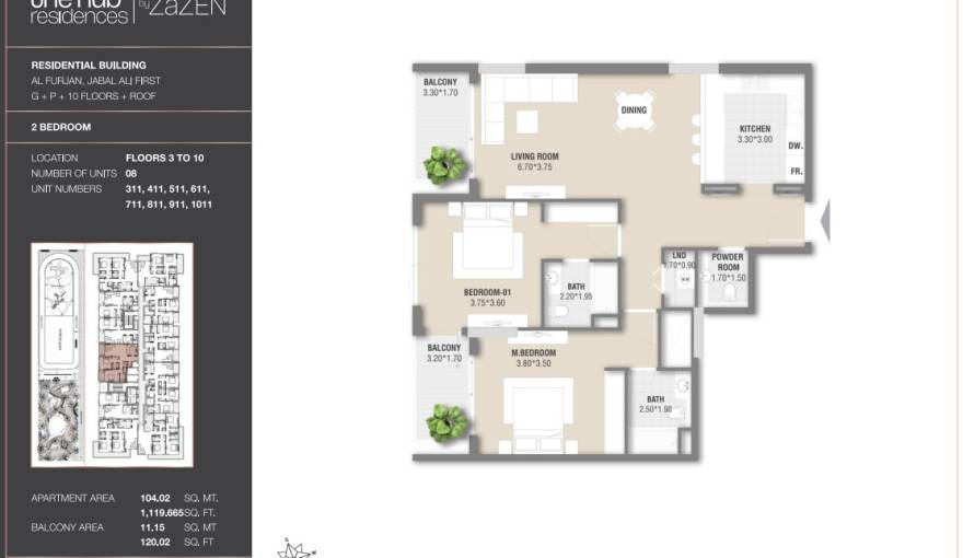 Plans The Hub Residences