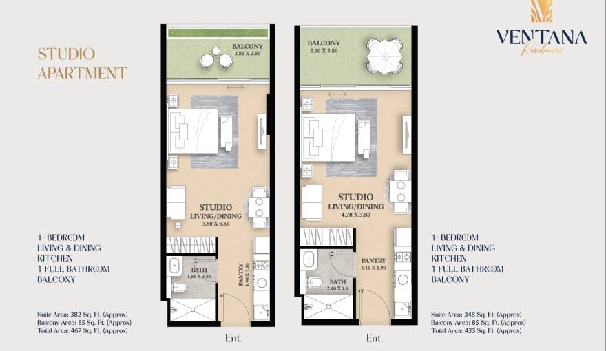 Plans Ventana Residences