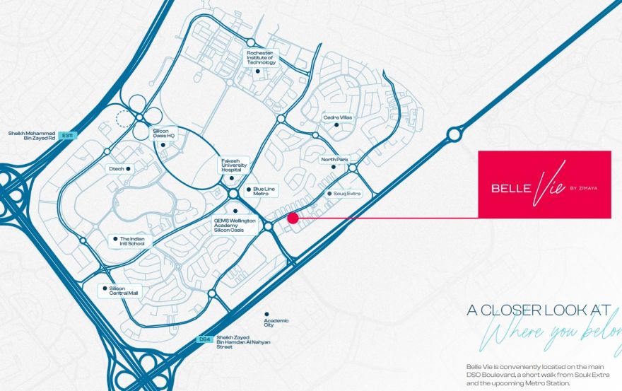 Site plan – Belle Vie