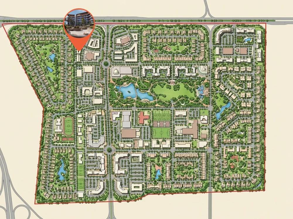 General plan – Mirari Lagoon#1