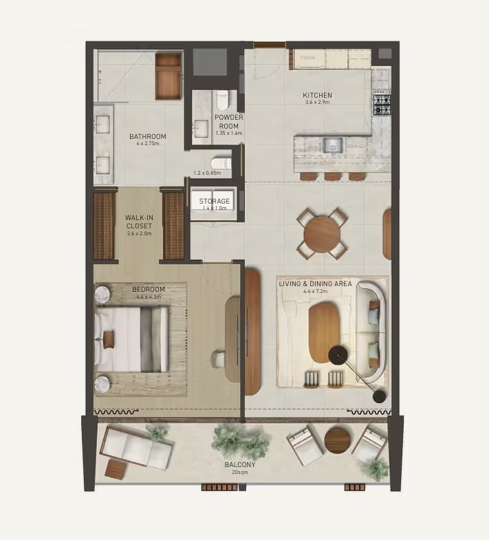 Nobu Residences | Apartments, Penthouses, Villas in Abu-Dhabi