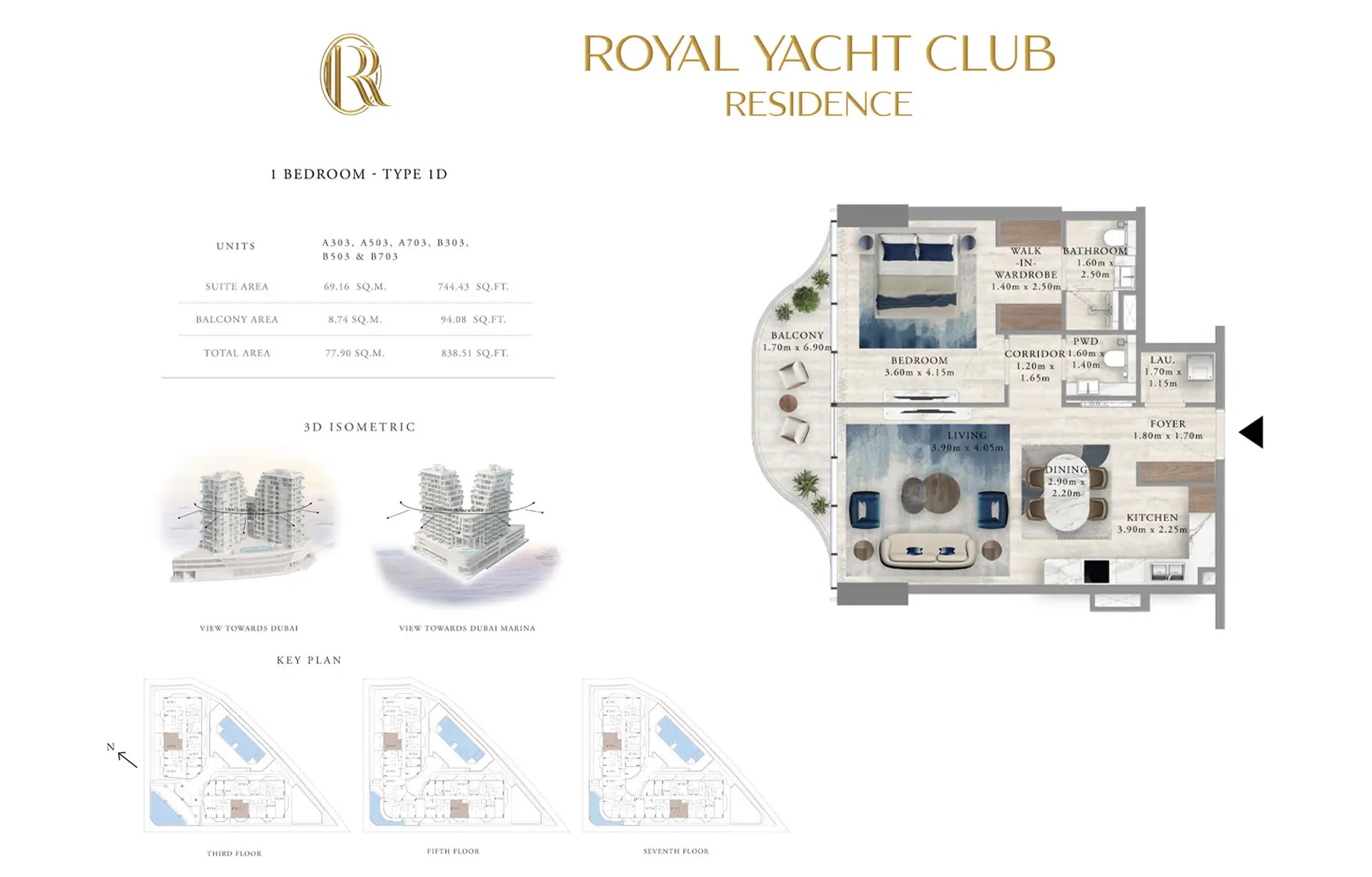 Royal Yacht Club Residences | Apartments, Duplexes in Dubai