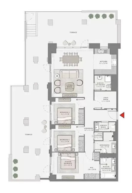 Image showcasing Rosewater Building 2 | Apartments, Penthouses in Dubai