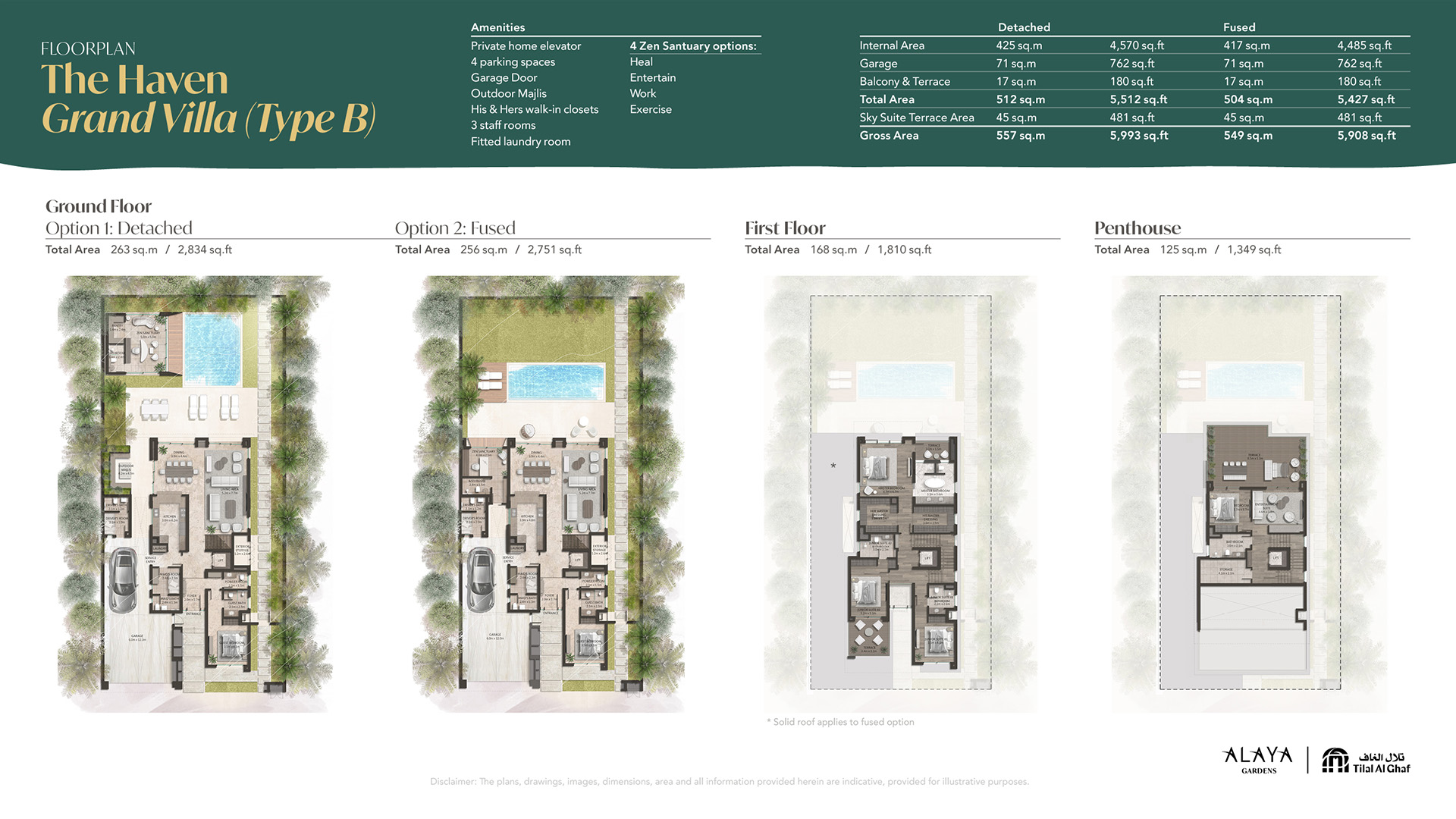 Alaya Gardens Villas Villas in Dubai