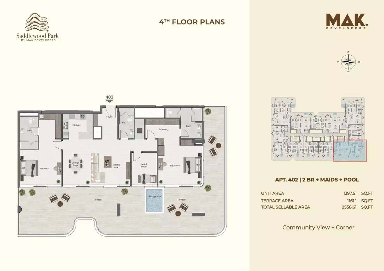 Saddlewood Park | Apartments, Penthouses in Dubai