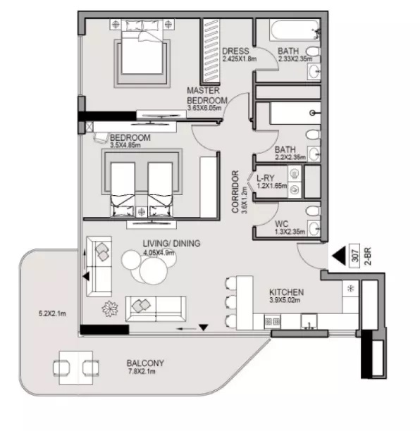 Edgewater Residences 3 | Apartments in Dubai