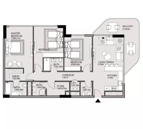 Edgewater Residences 3 | Apartments in Dubai