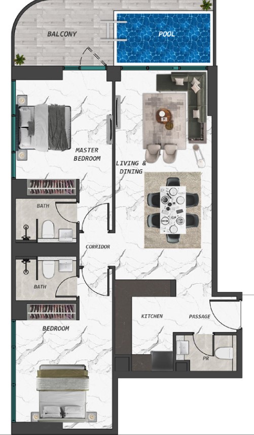 IVY Gardens 2 | Apartments in Dubai