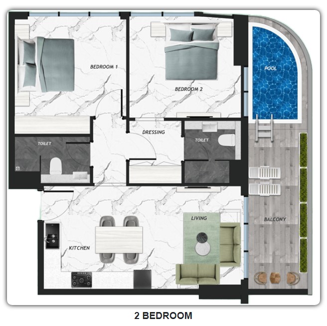 Samana IVY Gardens | Apartments in Dubai