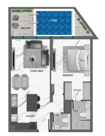Samana Portofino | Apartments in Dubai