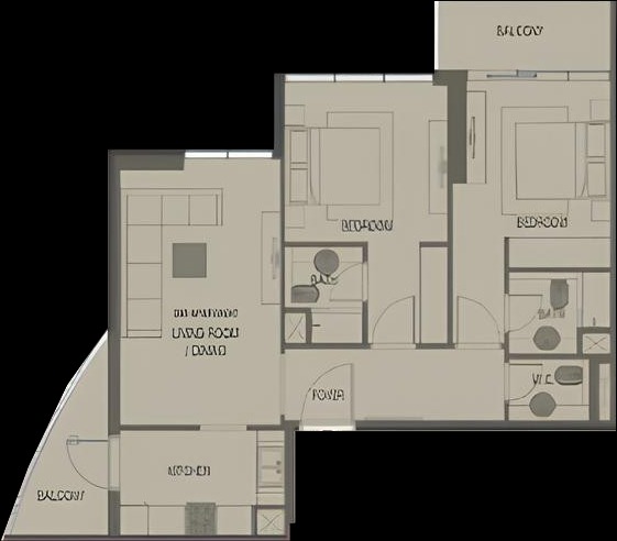 Image showcasing Red Square | Apartments in Dubai
